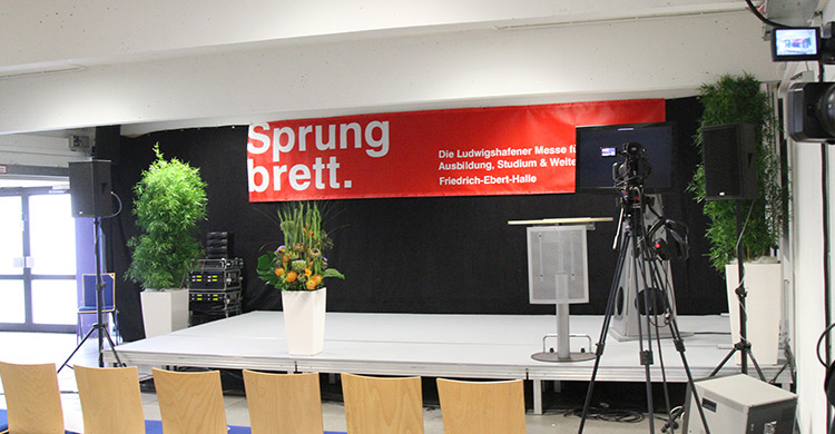 Präsentationsräume in Mannheim und Ludwigshafen