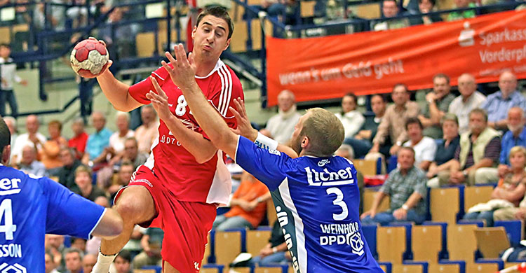 Die Eberthalle in Ludwigshafen ist die Stammhalle der Eulen vom TSG Friesenheim für Handballspiele